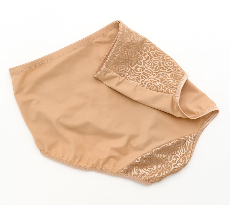 Breezies Wild Rose High Waisted Shaping Brief Set of 2 — View 9