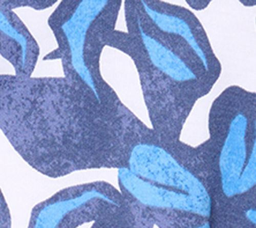 Susan Graver Printed Fleece Back Knit Pullover — View 8