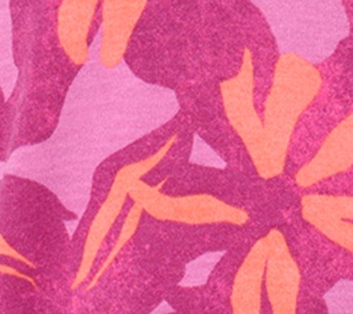 Susan Graver Printed Fleece Back Knit Pullover — View 9