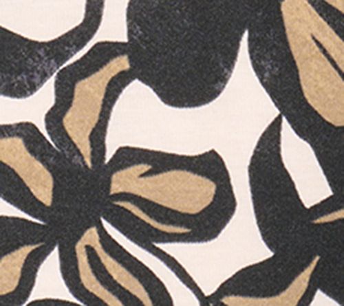 Susan Graver Printed Fleece Back Knit Pullover — View 10
