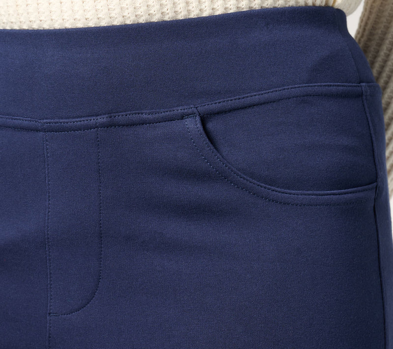 Belle by Kim Gravel Petite Ponte Baby Boot Cut Pant — View 5