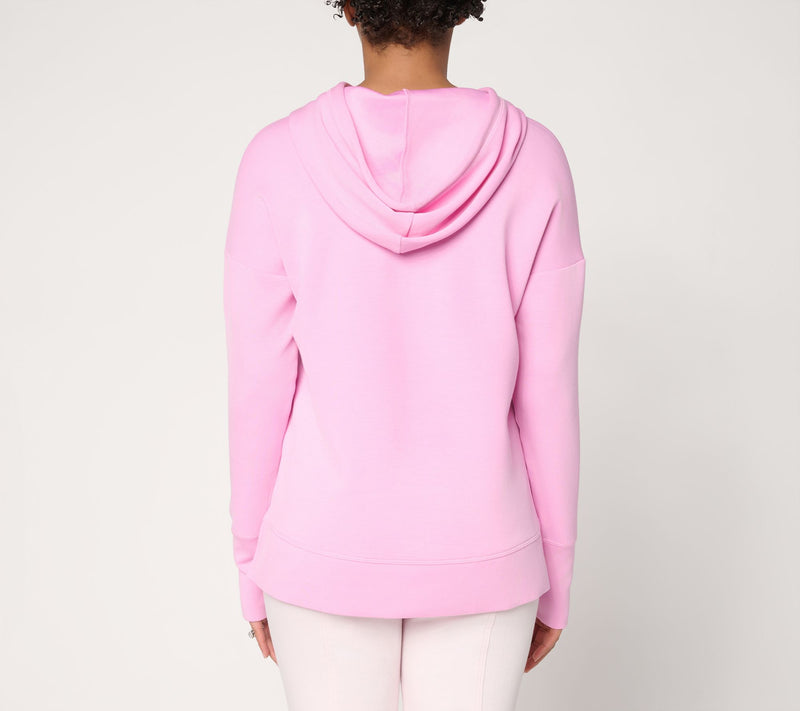 Belle Body by Kim Gravel ScubaLuxe Pop Color Hoodie — View 6