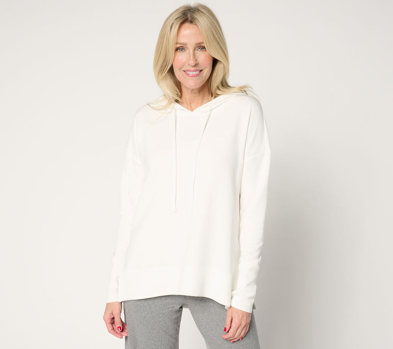 Belle Body by Kim Gravel ScubaLuxe Pop Color Hoodie — View 14