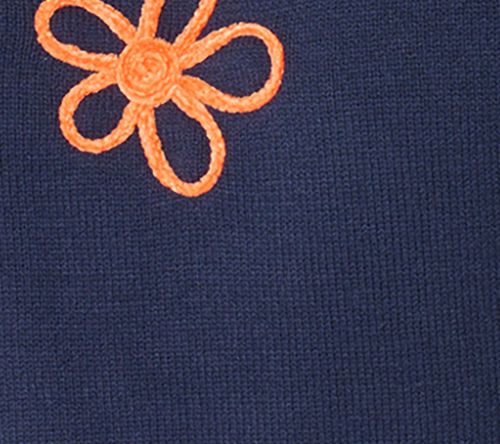 Belle by Kim Gravel Femme Flowers Chenille Daisy Sweater — View 13