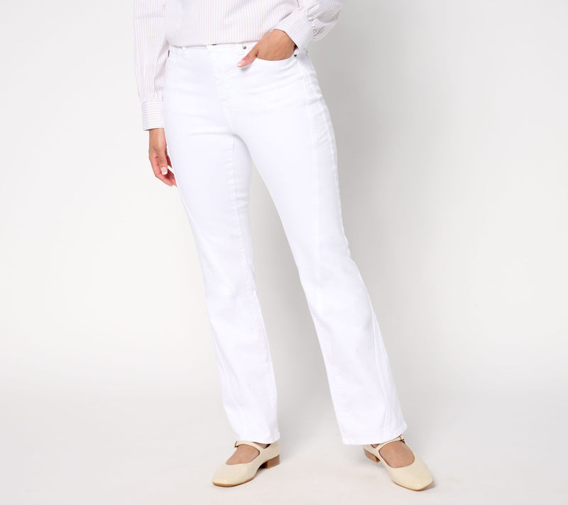 Belle by Kim Gravel Regular Primabelle Twill Diagonal Seam Wide Leg — View 5