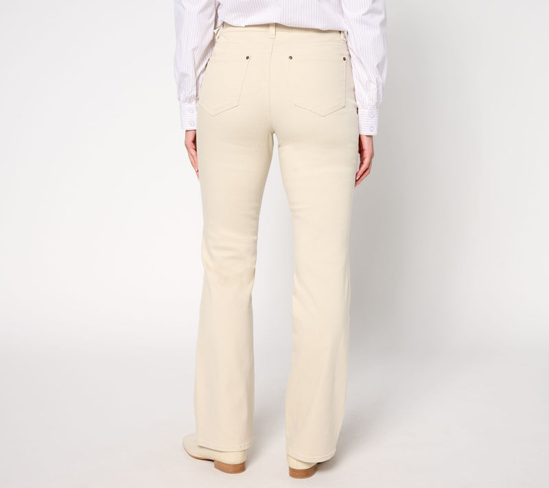 Belle by Kim Gravel Petite Primabelle Twill Diagonal SeamWide Leg — View 7