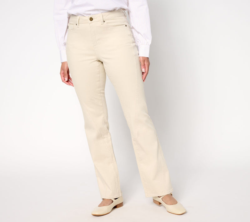 Belle by Kim Gravel Petite Primabelle Twill Diagonal SeamWide Leg — Main view