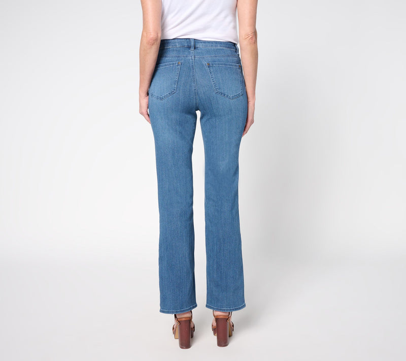 Belle by Kim Gravel Tall Primabelle Denim Diagonal Seam Wide Leg — View 3