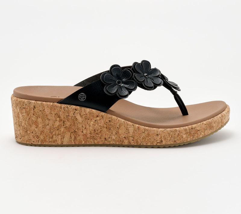 Skechers Cali Arch Fit Beverlee Floral Thong Sandals - Rare Blossom — View 12
