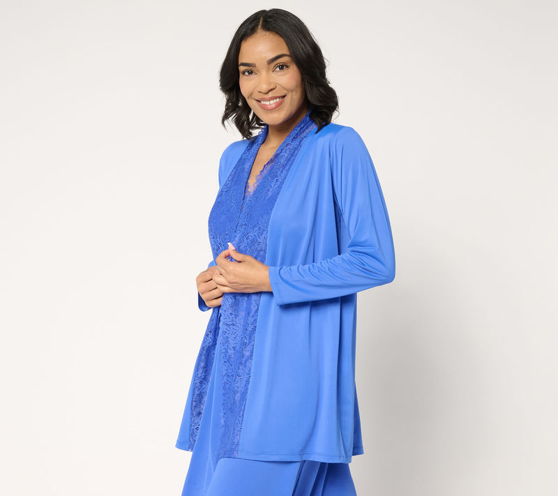 Breezies Lounge Lace Wrap — View 13