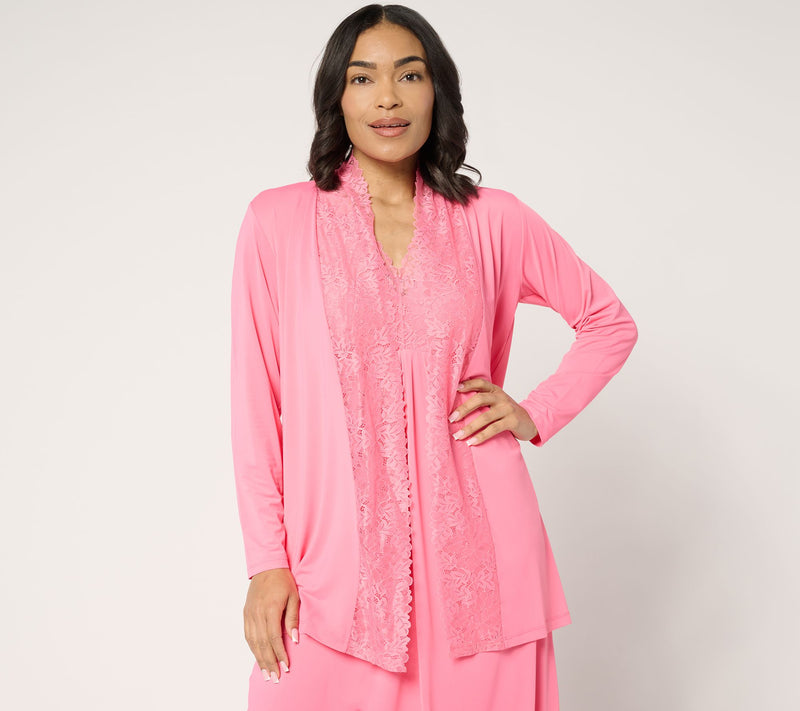 Breezies Lounge Lace Wrap — View 14
