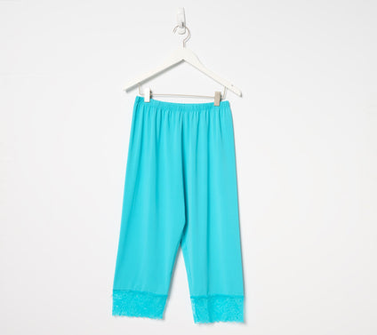 Breezies Lounge Lace Trim Pant