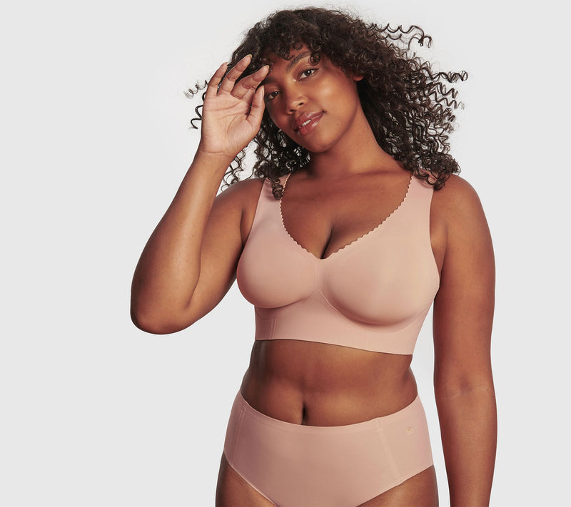 Evelyn & Bobbie Evelyn Seamless Wirefree Bra — View 46