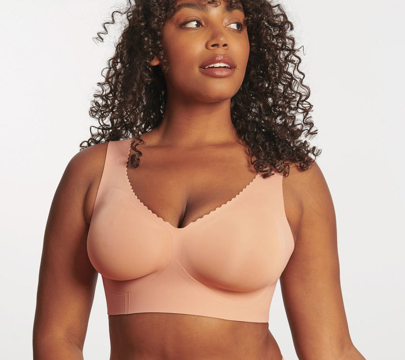 Evelyn & Bobbie Evelyn Seamless Wirefree Bra — View 3