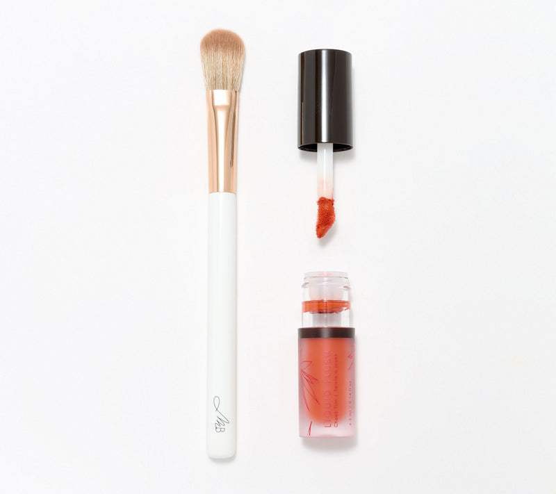 Monika Blunder Liquid Flush Cheek Tint with Brush — Main view