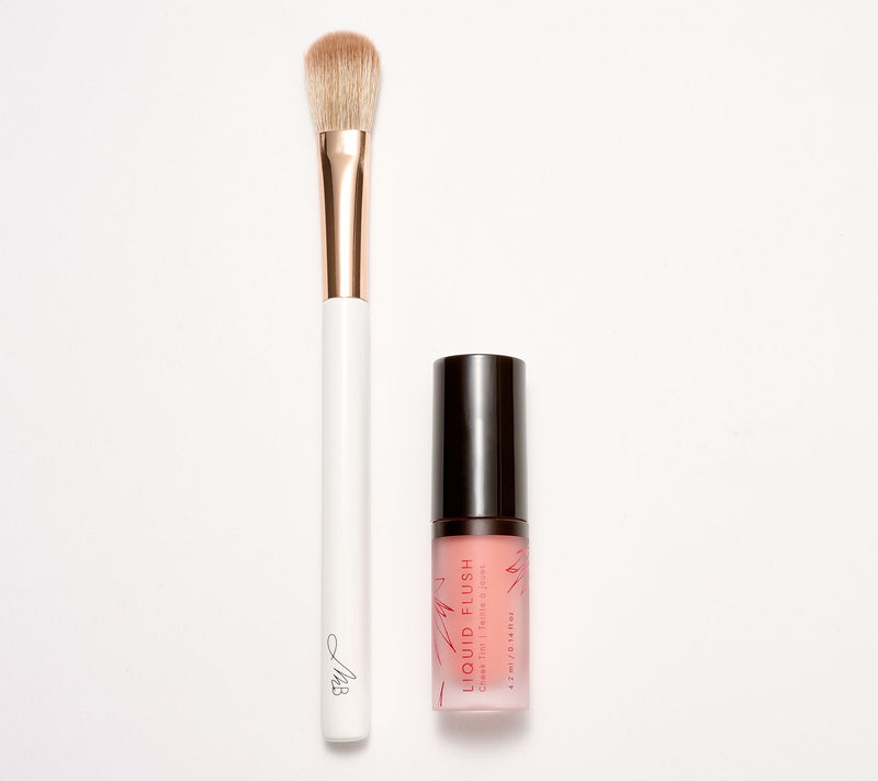 Monika Blunder Liquid Flush Cheek Tint with Brush — View 4