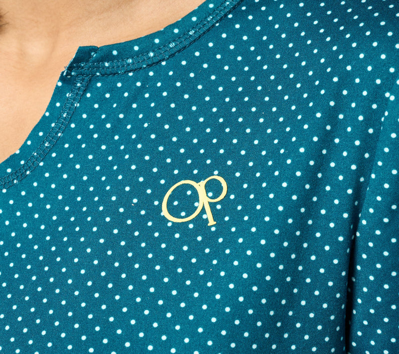 Ocean Pacific Short Sleeve and Pant Lounge Set — View 5