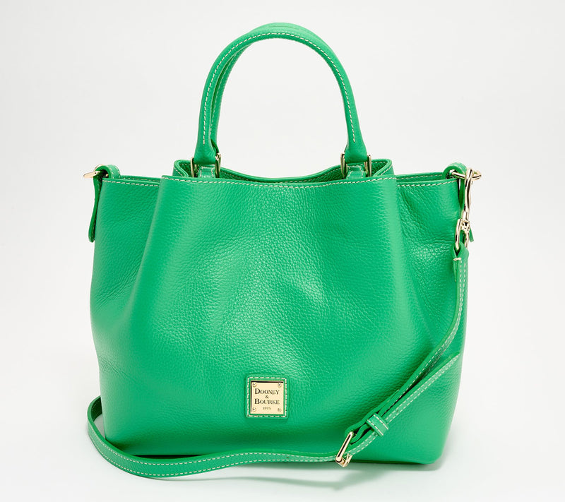 Dooney & Bourke Lucca Pebble Leather Large Barlow Tote — View 9