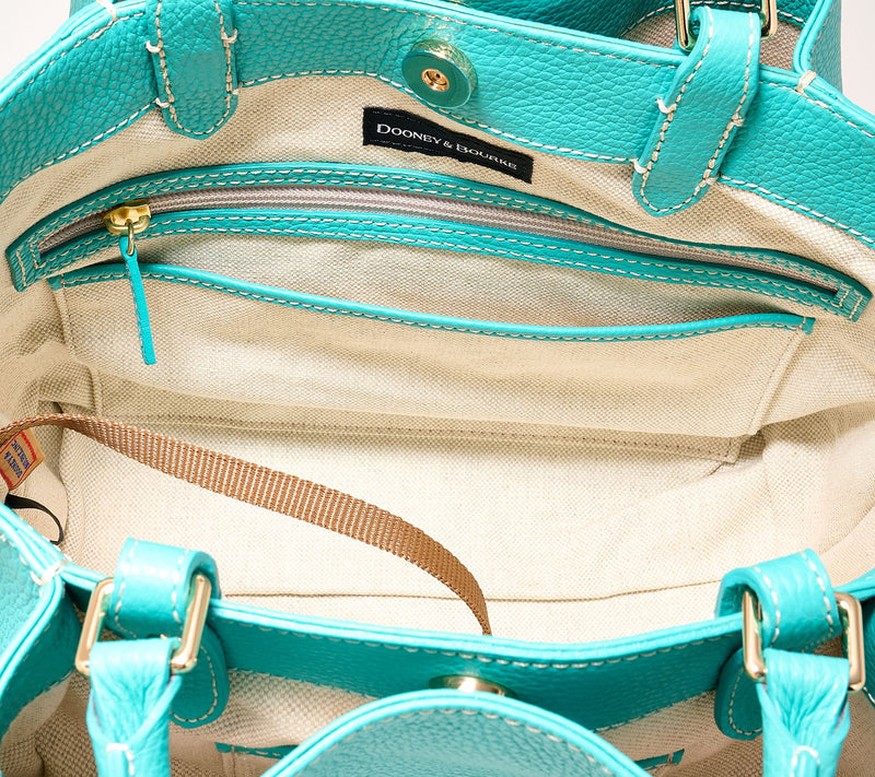 Dooney & Bourke Lucca Pebble Leather Large Barlow Tote — View 26