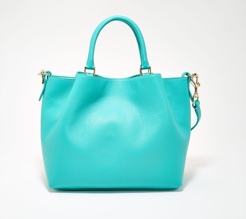 Dooney & Bourke Lucca Pebble Leather Large Barlow Tote — View 25