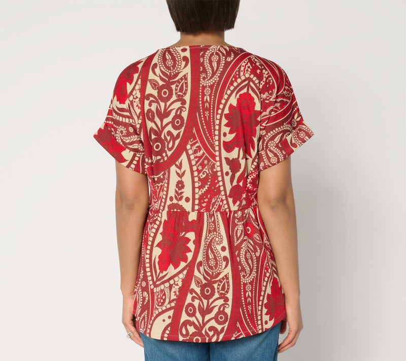 BEAUTIFUL by Lawrence Zarian Dolman Sleeve Top — View 12