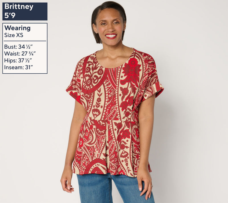 BEAUTIFUL by Lawrence Zarian Dolman Sleeve Top — View 11