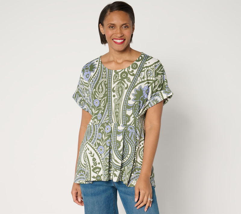 BEAUTIFUL by Lawrence Zarian Dolman Sleeve Top — View 7
