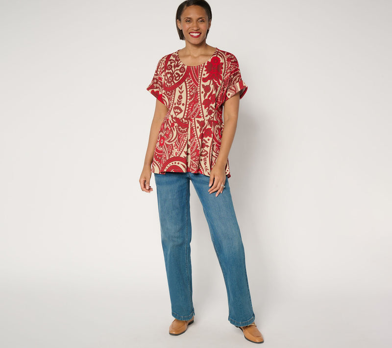 BEAUTIFUL by Lawrence Zarian Dolman Sleeve Top — View 13