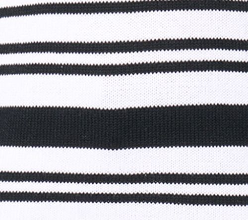 Denim & Co. 100% Cotton Striped Long-Sleeve Sweater — View 8
