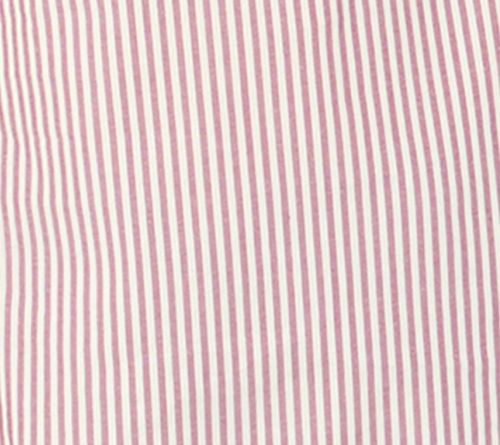 Denim & Co. Poplin Yarn-Dye Elbow-Sleeve Woven Top — View 8