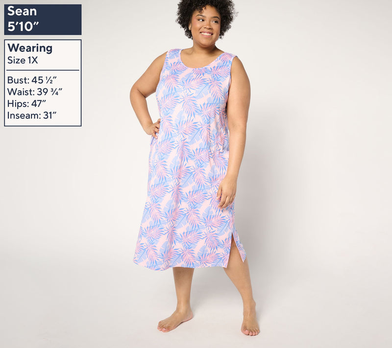 MUK LUKS Cloud Knit Set of 2 Midi Dresses — View 14
