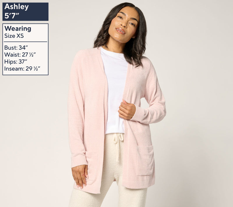 Barefoot Dreams CozyChic Ultra Lite Sunrise Cardigan — View 17