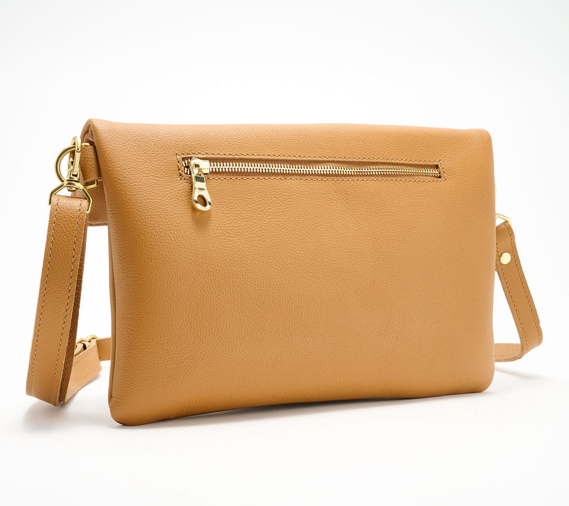 Parker Clay Makeda Leather Foldover Crossbody — View 12
