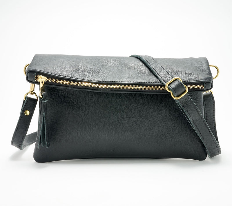 Parker Clay Makeda Leather Foldover Crossbody — View 11