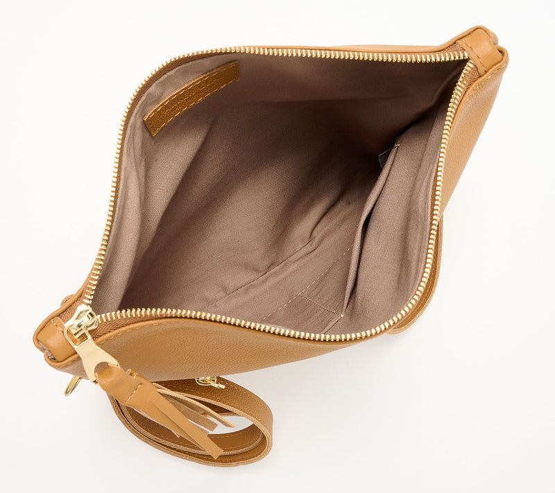 Parker Clay Makeda Leather Foldover Crossbody — View 13