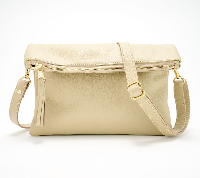 Parker Clay Makeda Leather Foldover Crossbody — View 7