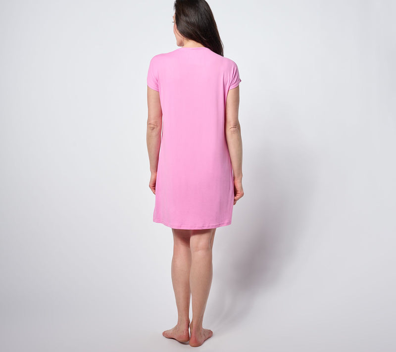 MUK LUKS X Mary Beth Roe Cloud Knit Sleep Dress — View 2