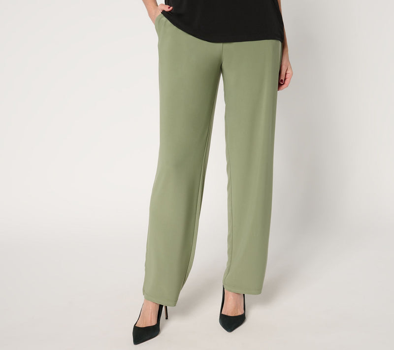 Susan Graver Tall LK Luxe Pull-On Pants with Pockets — Main view