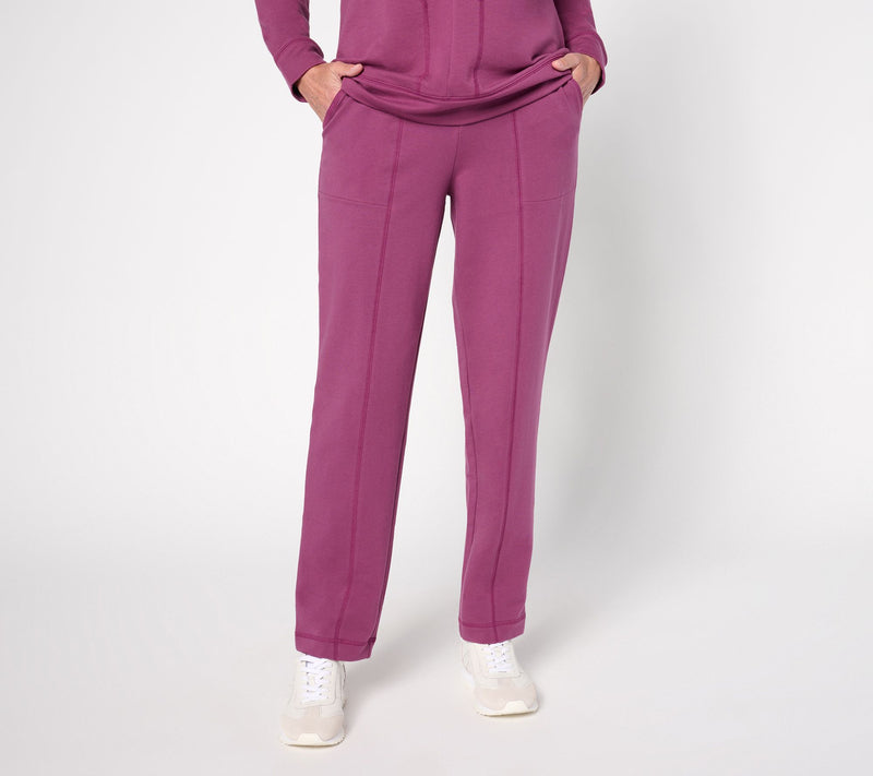 Denim & Co. Active Regular French Terry Straight Leg Pant — View 15
