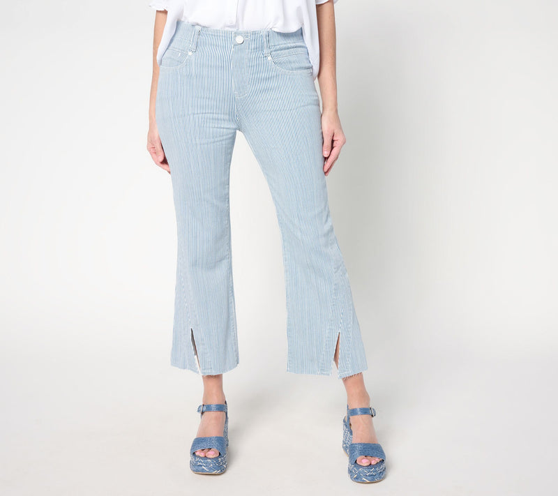 Liverpool Los Angeles Gia Glider Pull-On Twisted Split Hem Jean — Main view