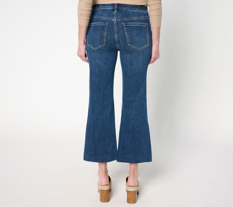 Liverpool Los Angeles Gia Glider Pull-On Twisted Split Hem Jean — View 7