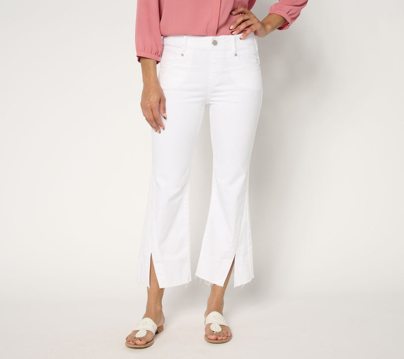 Liverpool Los Angeles Gia Glider Pull-On Twisted Split Hem Jean — View 5