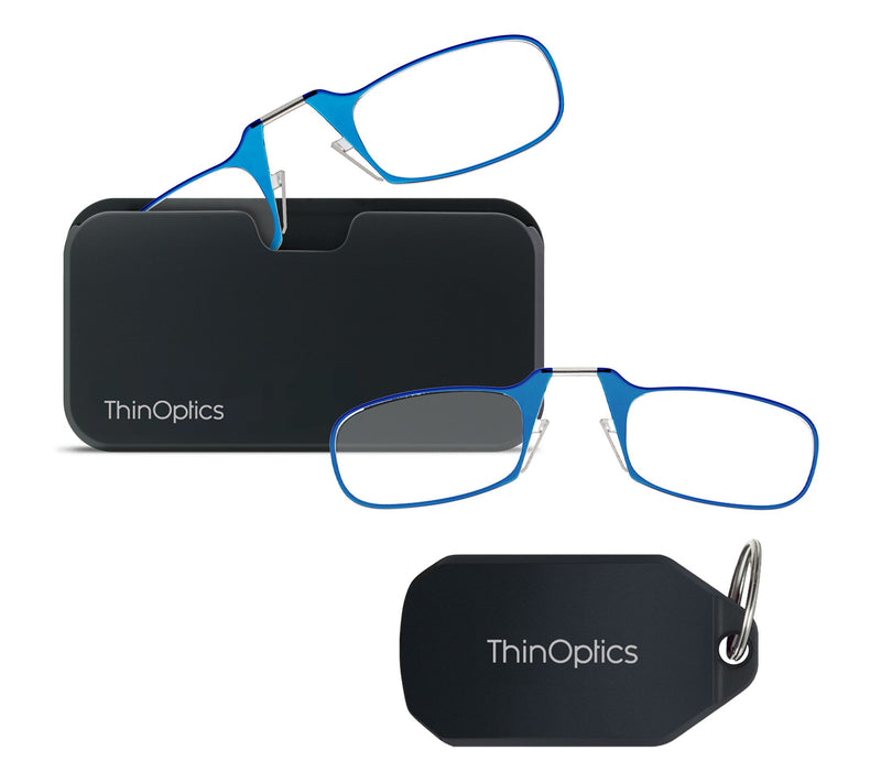 ThinOptics Set of 2 Readers with Phone and Keychain Cases — View 5