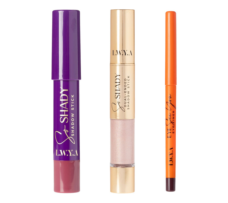 LWYA by Kim Gravel Eye Goals Shadow & Liner 3pc Set — View 7