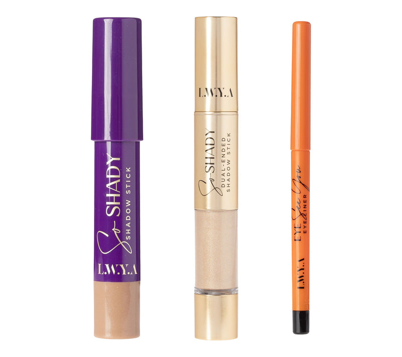 LWYA by Kim Gravel Eye Goals Shadow & Liner 3pc Set — View 5
