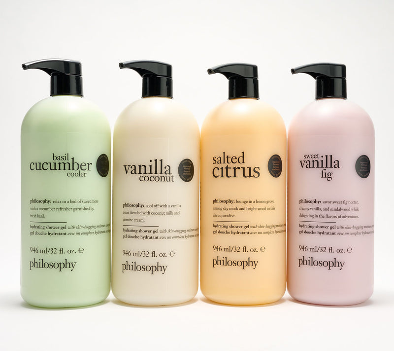 philosophy sweet & salty 4 piece 32oz shower gel Auto-Delivery — Main view