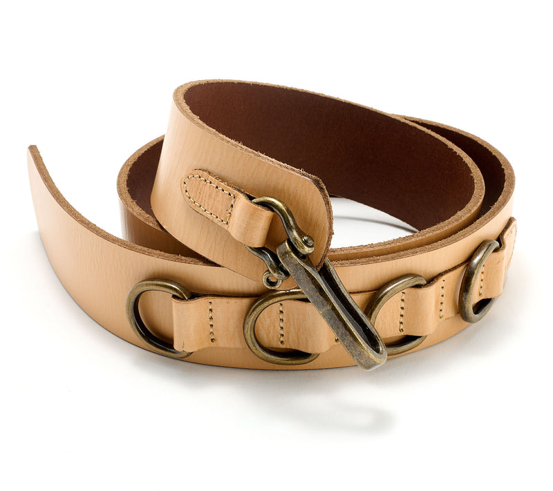 Complliments Loop Buckle Real Leather Belt — View 3