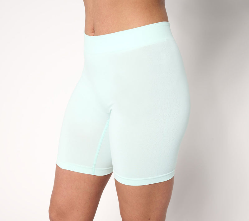 Breezies Cooling Comfort Seamless Long Leg Panty Set of 4 — View 4