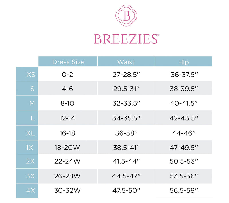 Breezies Cooling Comfort Seamless Long Leg Panty Set of 4 — View 6
