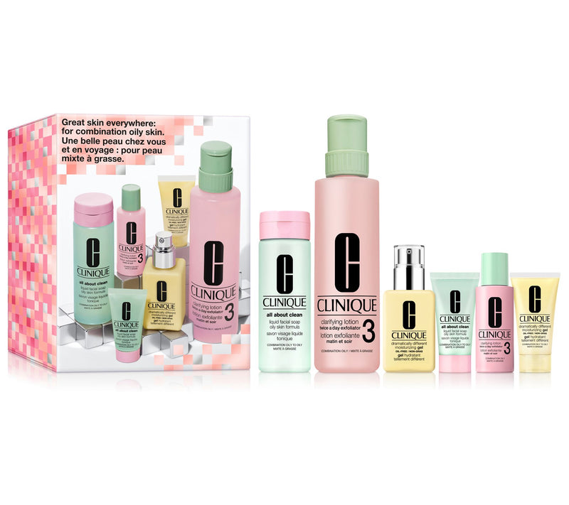 Clinique Great Skin Everywhere Skincare Set: Oily Skin Types — Main view